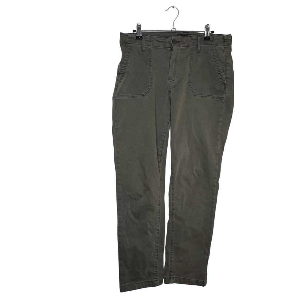 Paige Green Mayslie Straight Ankle Jean Size 29
